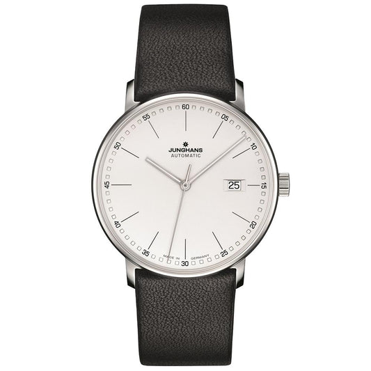 Junghans Form A 39.1mm Automatic Matte Silver Dial Men's Watch 027/4730.00