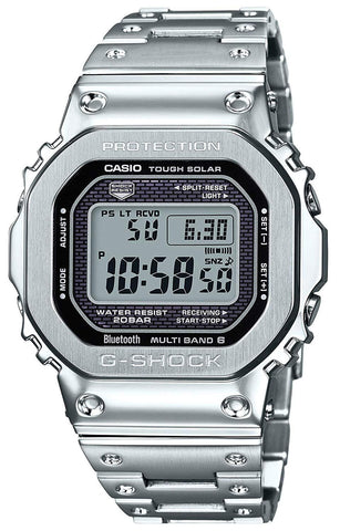 G-Shock Digital Silver All-Metal Solar Men's Watch GMWB5000D-1