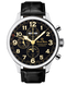 Ernst Benz Chronolunar Officer 47mm Black Dial Gold Hands Men's Watch GC10383