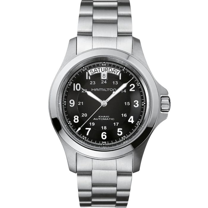 Hamilton Khaki Field King Auto Black Dial Men's Watch H64455133