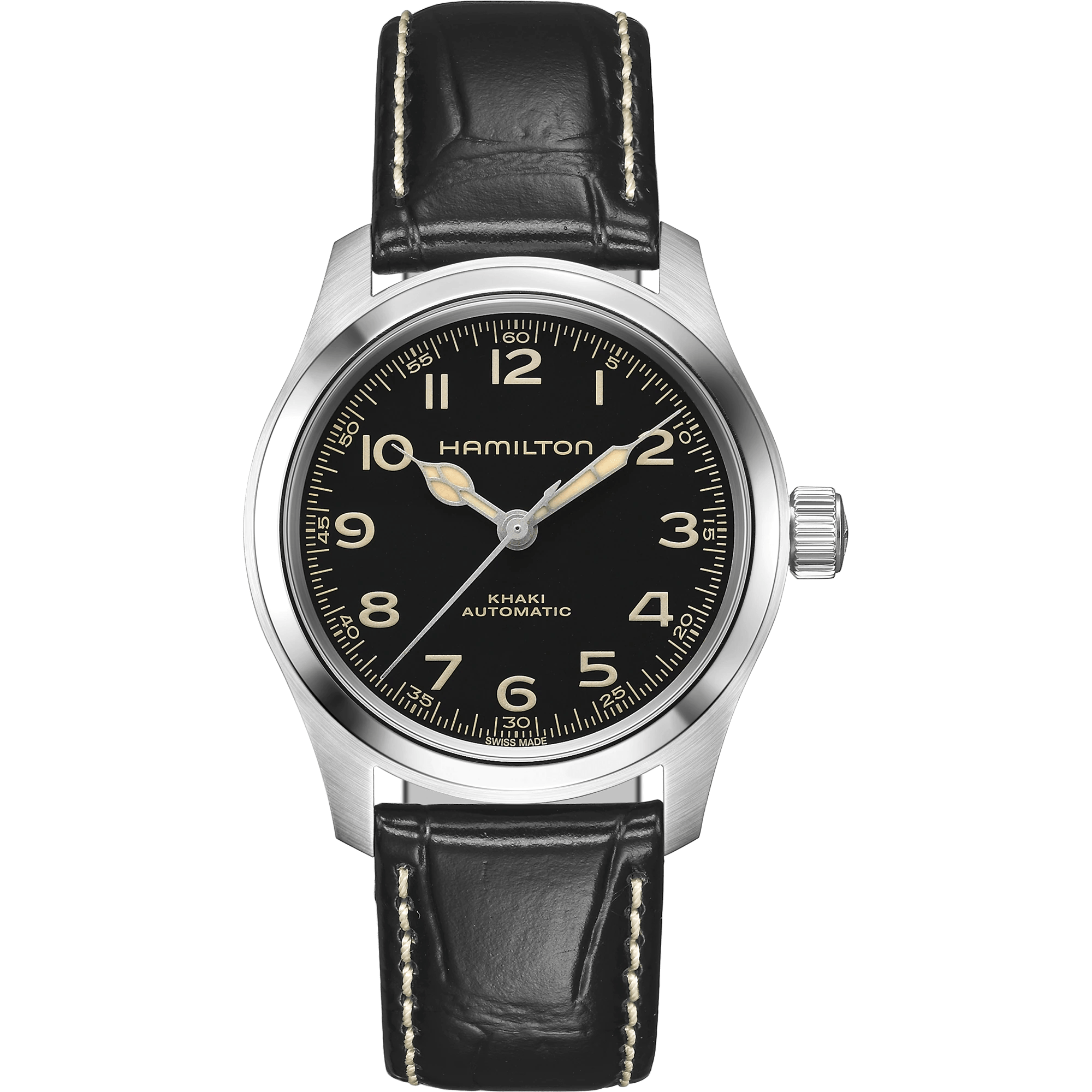 Hamilton Khaki Field Murph 38mm Automatic Black Men's Watch H70405730