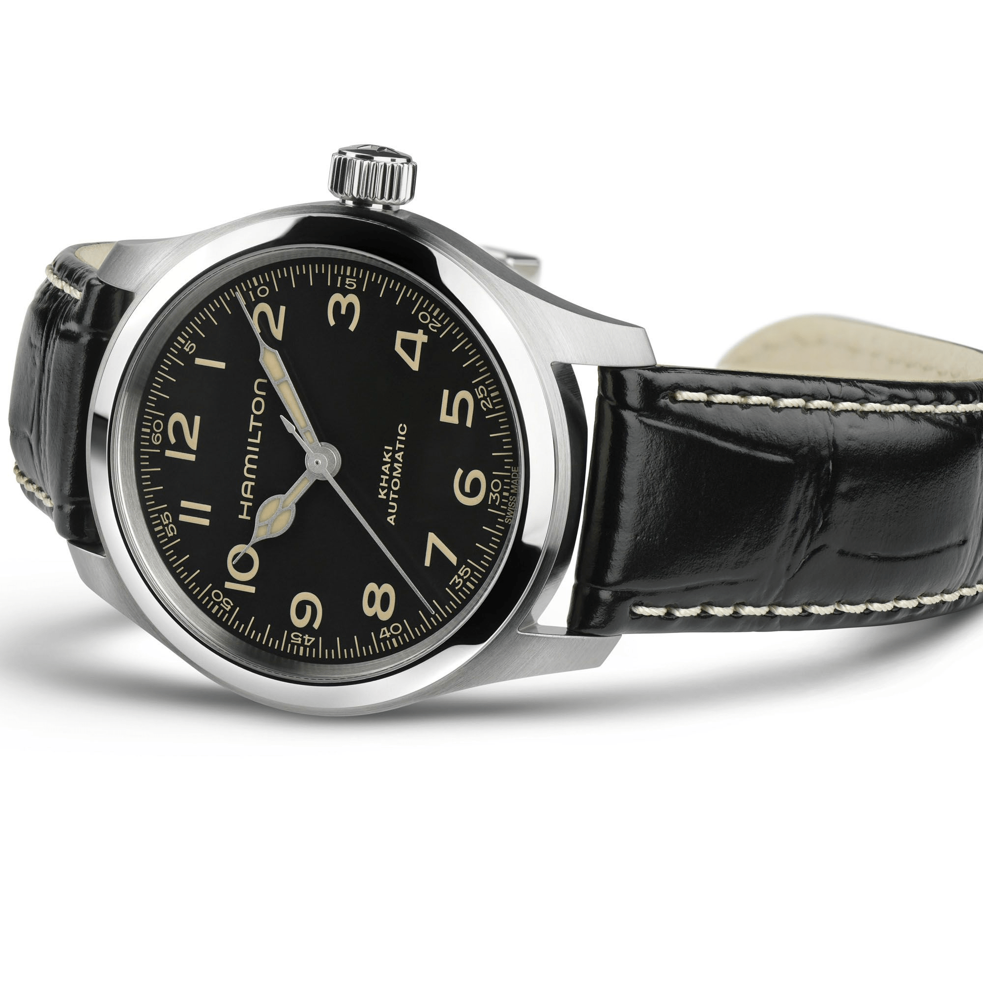 Hamilton Khaki Field Murph 38mm Automatic Black Men's Watch H70405730