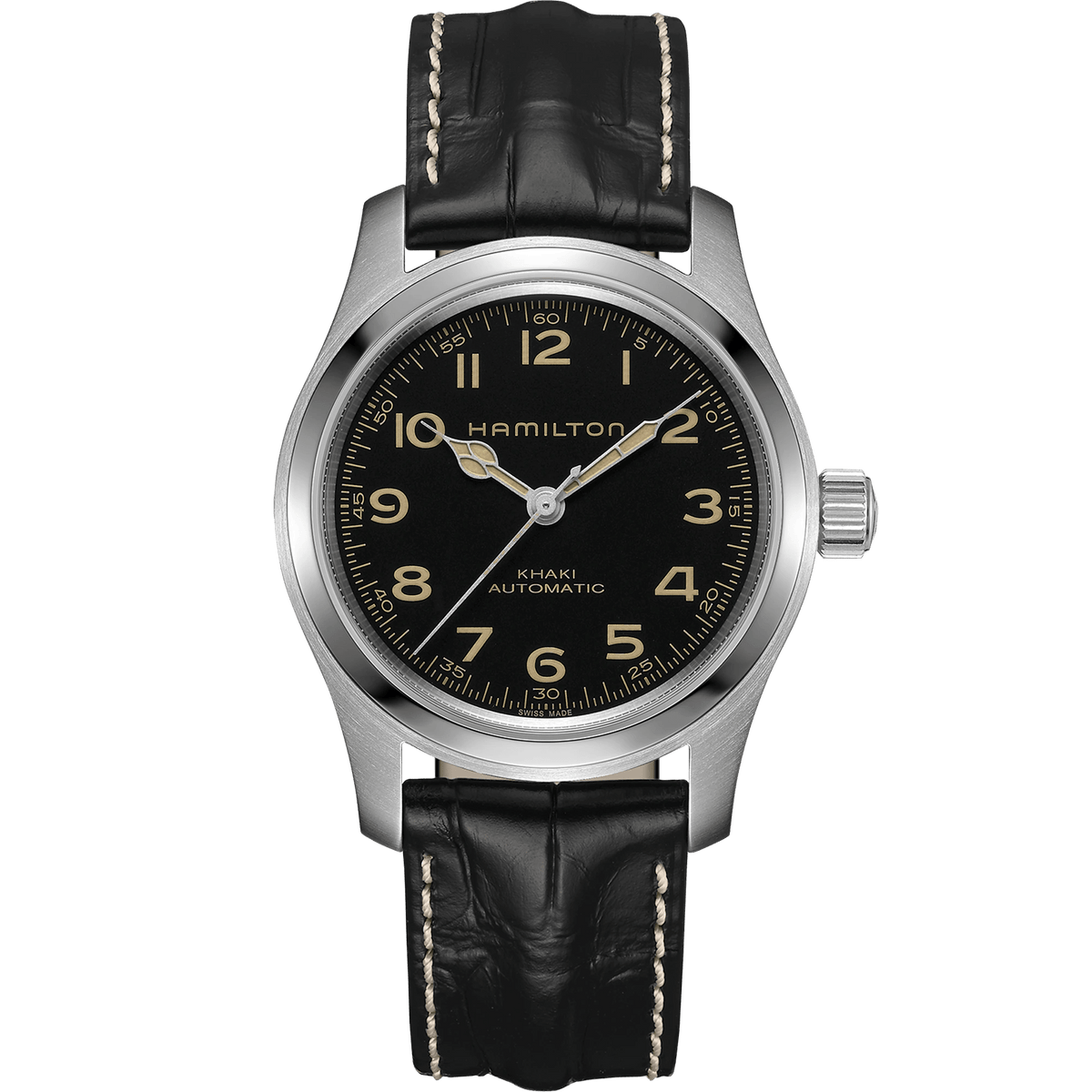 Hamilton Khaki Field Murph Automatic Black Men's Watch H70605731