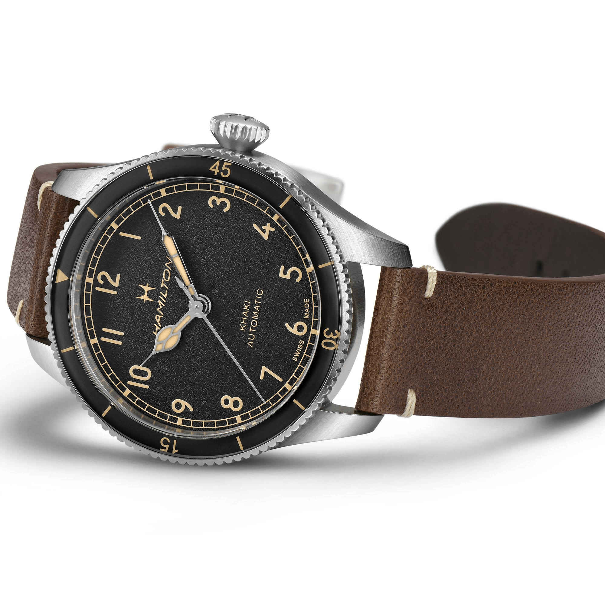 Hamilton Khaki Aviation Pilot Pioneer 38mm Automatic Men's Watch H76205530