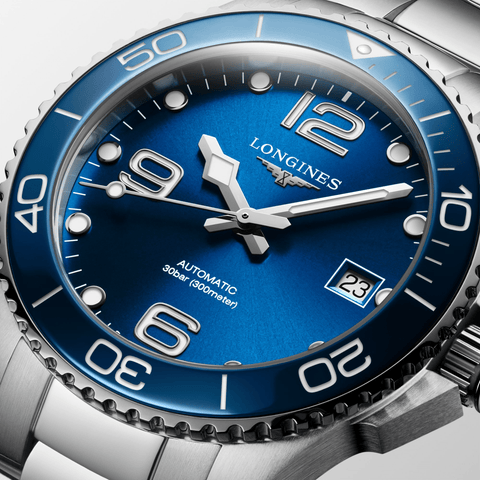 Longines HydroConquest 39mm Blue Dial Steel Men's Watch L37804966