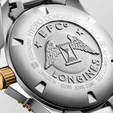 Longines HydroConquest 41mm Blue-Gold Steel Men's Watch L37813967