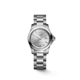 Longines Conquest 29.5mm Stainless Steel Sunray Silver Women's Watch L33764766