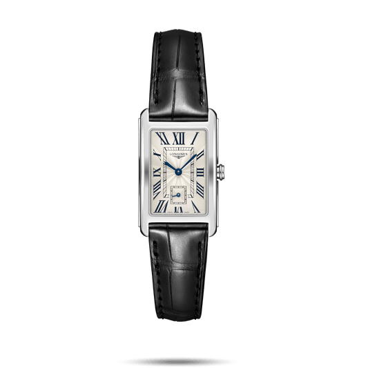 Longines DolceVita 23.3mm Rectangular Silver Dial Women's Watch L55124710