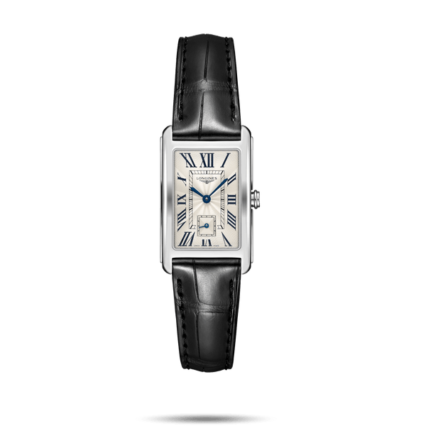 Longines DolceVita 23.3mm Rectangular Silver Dial Women s