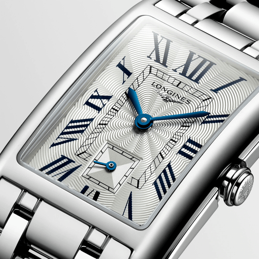 Longines DolceVita 23.3mm Rectangular Steel Women's Watch L55124716