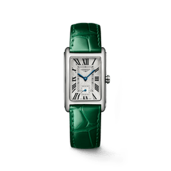 Longines DolceVita 23.3mm Rectangular Green Strap Women's Watch L5512471A