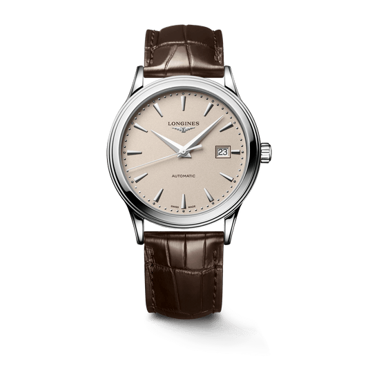 Longines Flagship 40mm Beige Dial Men's Watch L49844792