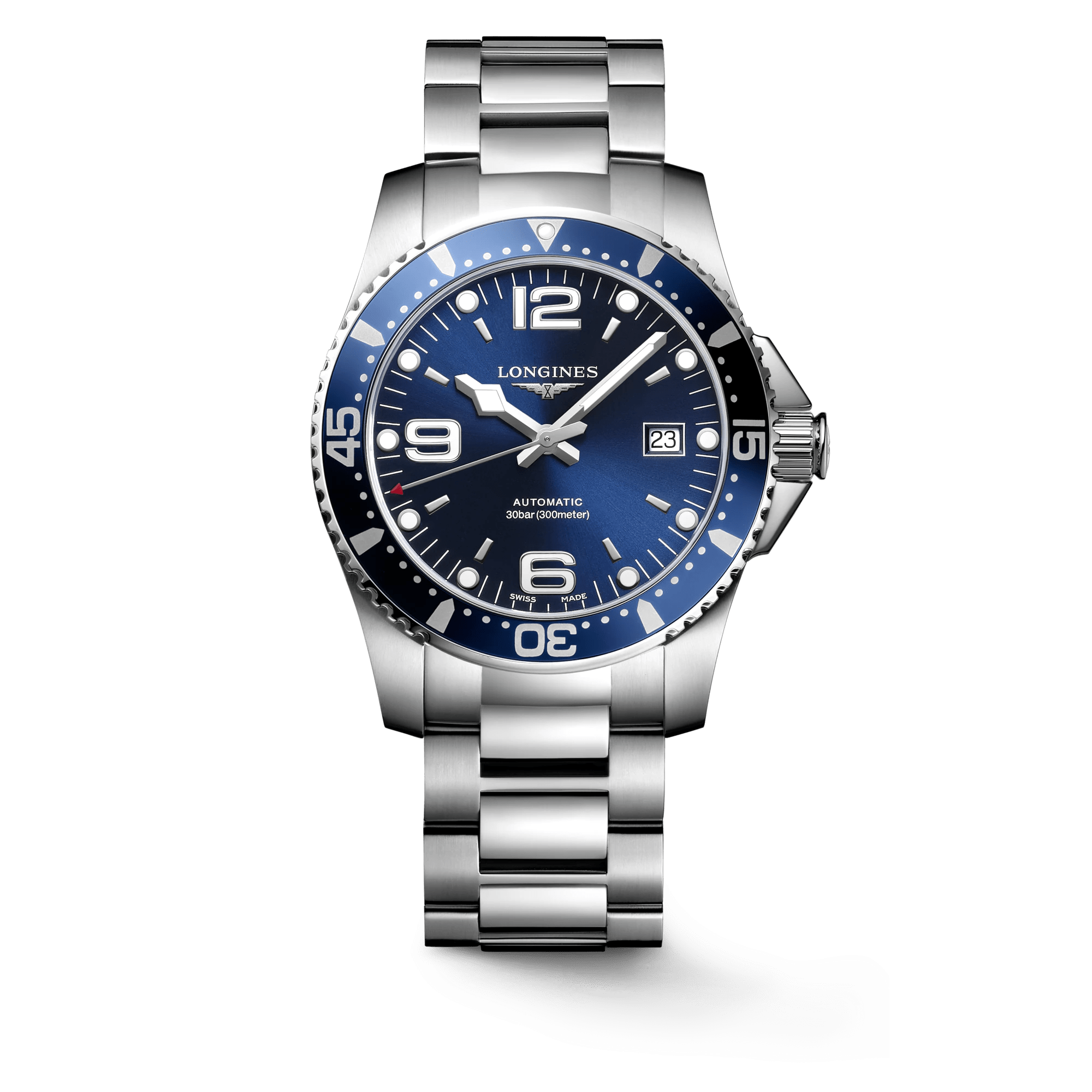 Longines HydroConquest 41mm Blue Dial Stainless Steel Men's Watch L37424966