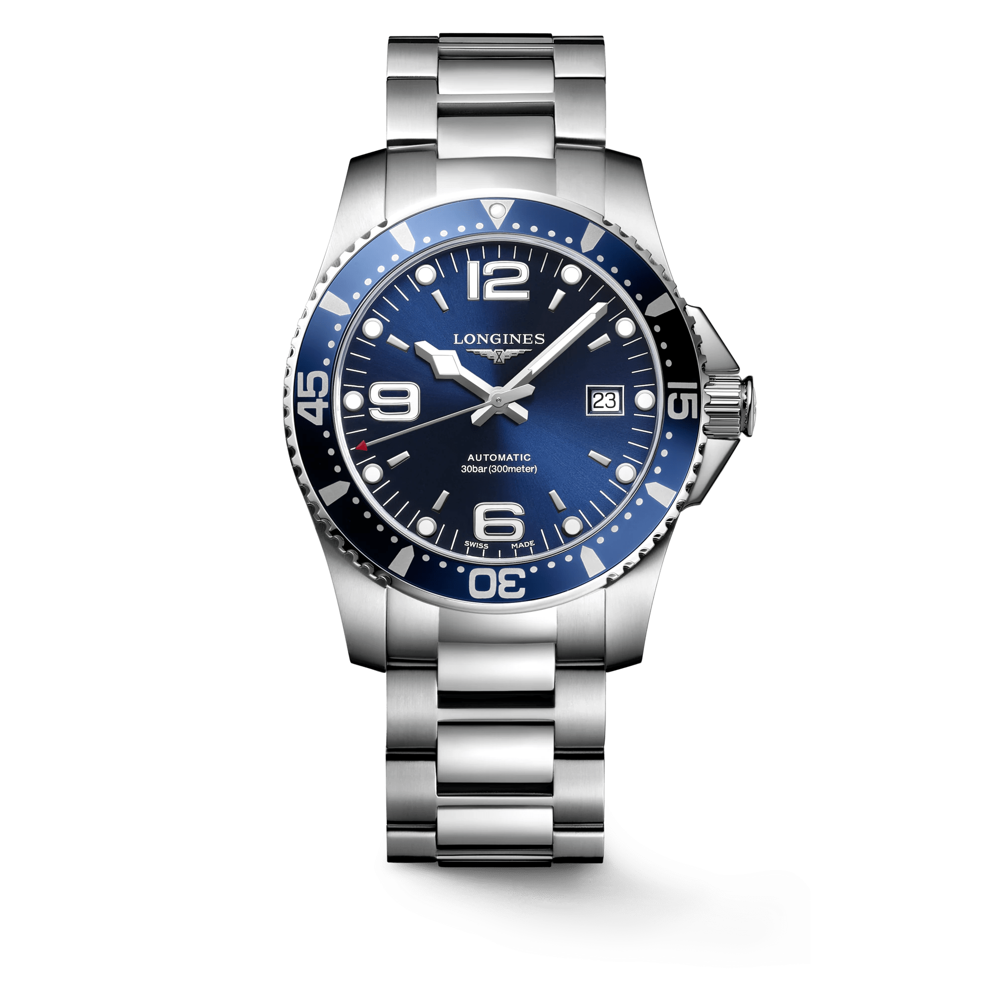 Longines HydroConquest 41mm Blue Dial Steel Men s Watch L37424966