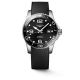 Longines HydroConquest 41mm Black Dial Rubber Strap Men's Watch L37814569