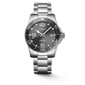 Longines HydroConquest 41mm Grey Dial Stainless Steel Men's Watch L37814766