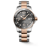 Longines HydroConquest 43mm Rose Gold-Grey Steel Men's Watch L37823787