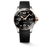 Longines HydroConquest 43mm Rose Gold-Black Men's Watch L37823589
