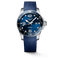 Longines HydroConquest 43mm Blue Rubber Strap Men's Watch L37824969