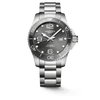Longines HydroConquest 43mm Sunray Grey Stainless Steel Men's Watch L37824766