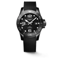 Longines HydroConquest 43mm Black Ceramic Men's Watch L37844569