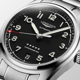 Longines Spirit 37mm Chronometer Black Dial Steel Unisex Watch L34104536