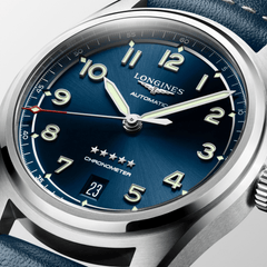 Longines Spirit 37mm Chronometer Blue Dial Unisex Watch L34104930