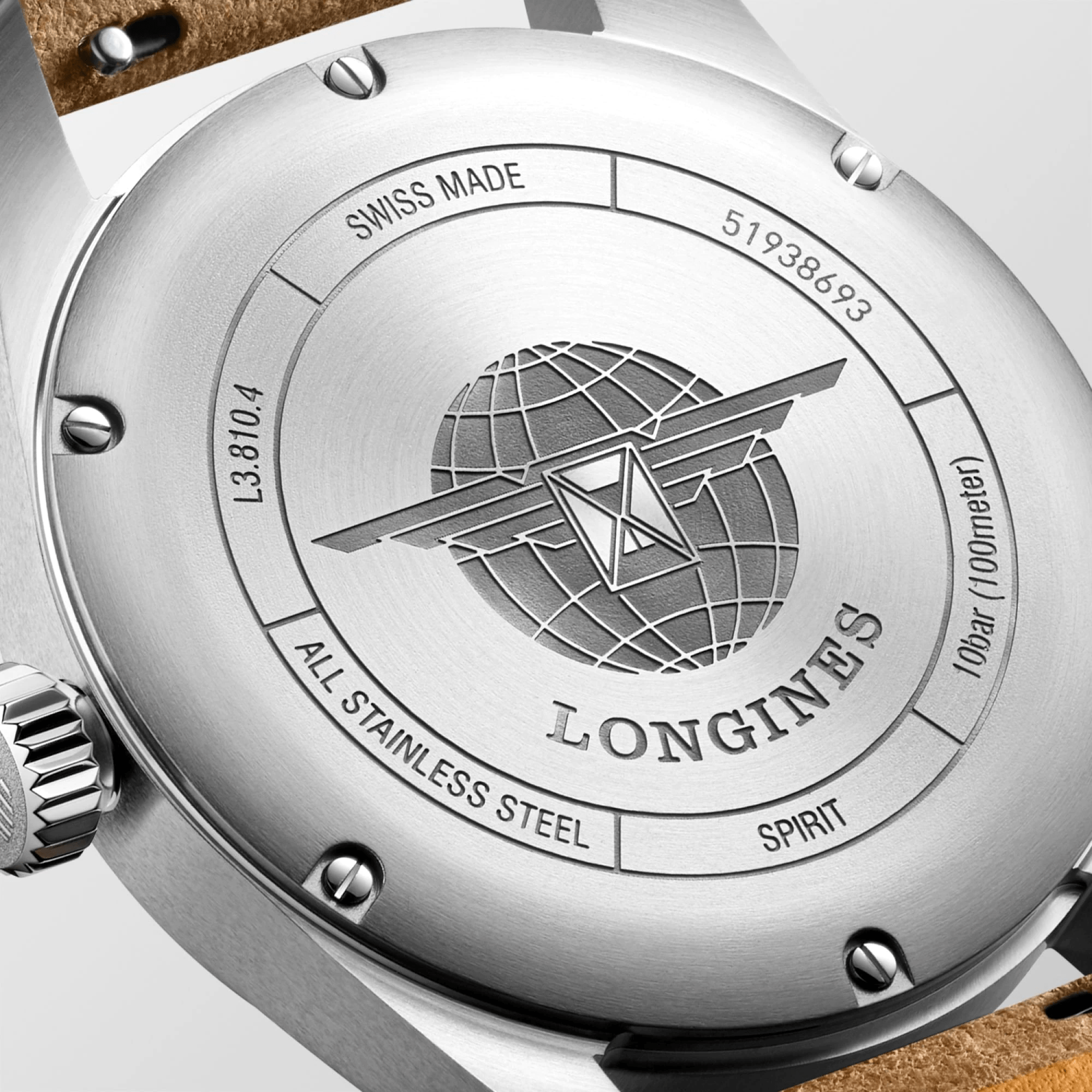 Longines Spirit 40mm Chronometer Green Matt Men's Watch L38104032