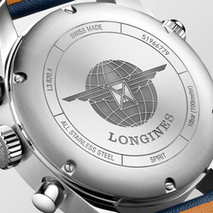 Longines Spirit 42mm Chronometer Blue Sunray Automatic Men's Watch L38204930