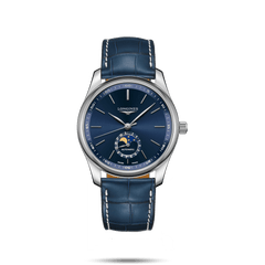 Longines Master Collection 40mm Moonphase Blue Strap Men's Watch L29094920