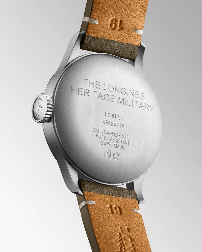 Longines Heritage Military 38.5mm Vintage Men's Watch L28194932