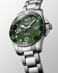 Longines HydroConquest 43mm Green Matt Dial Stainless Steel Men's Watch L37824066