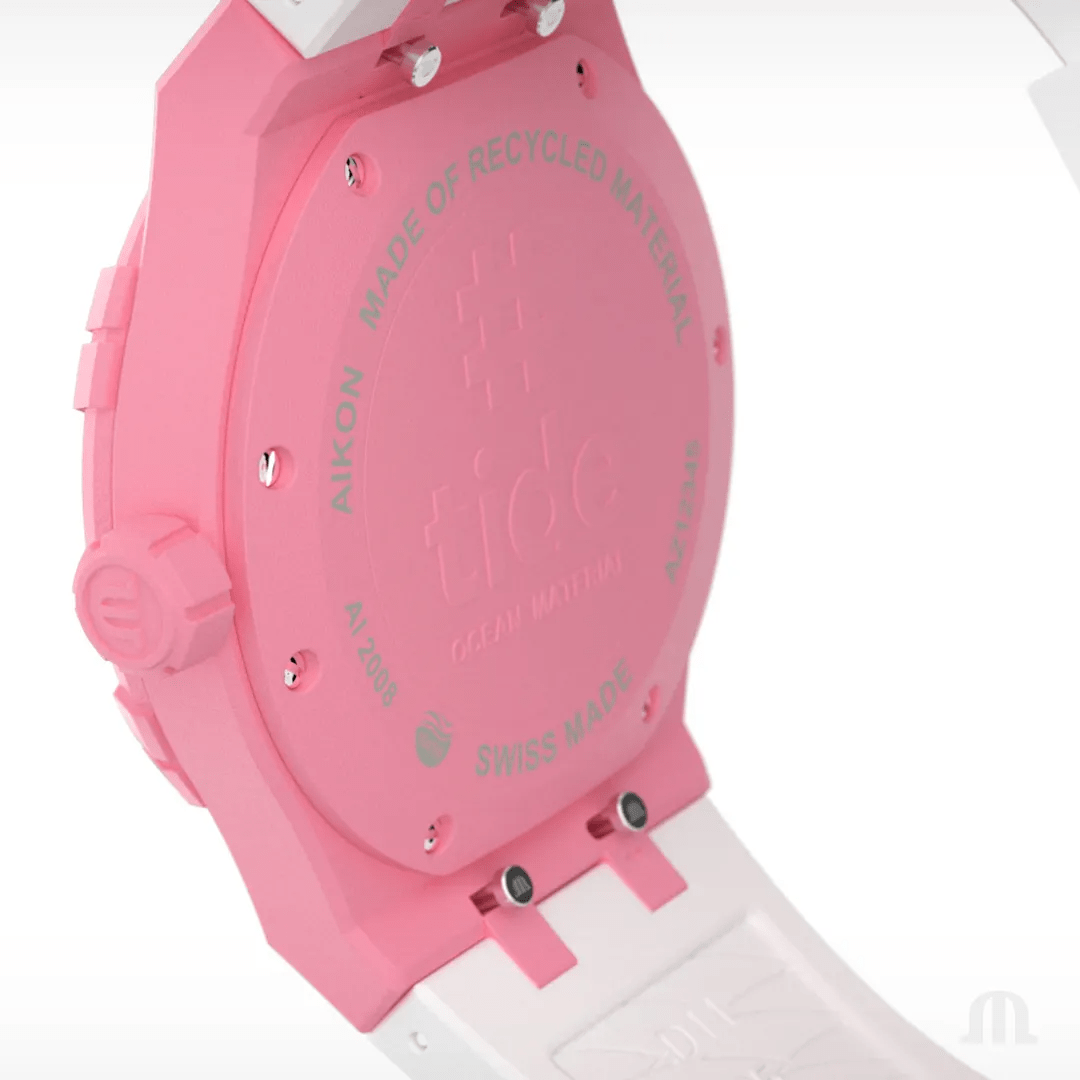 Maurice Lacroix AIKON #tide Light Pink-White Diamonds Women's Watch AI2008-EEEE1-3A0-0