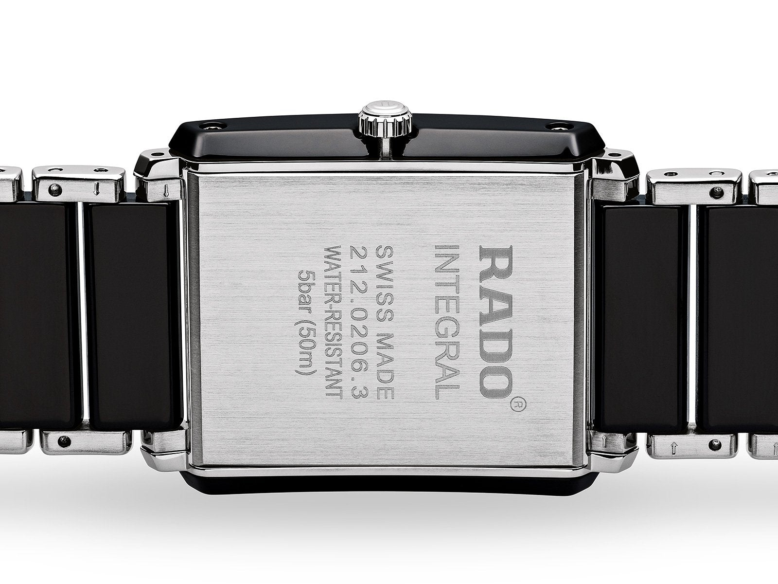 RADO Integral Diamonds 31mm Ceramic-Stainless Steel Black Men's Watch R20206712