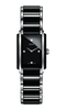RADO Integral Diamonds 22.7mm Ceramic-Stainless Steel Black Women's Watch R20613712