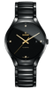 RADO True Automatic Diamonds 40mm Black Ceramic Men's Watch R27056712