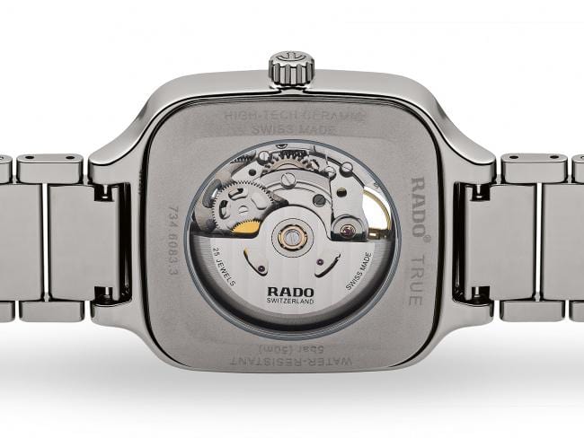 RADO True Square Automatic Open Heart Blue Dial Men's Watch R27083202