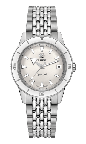RADO Captain Cook Automatic 37mm Silver Dial Stainless Steel Unisex Watch R32500013