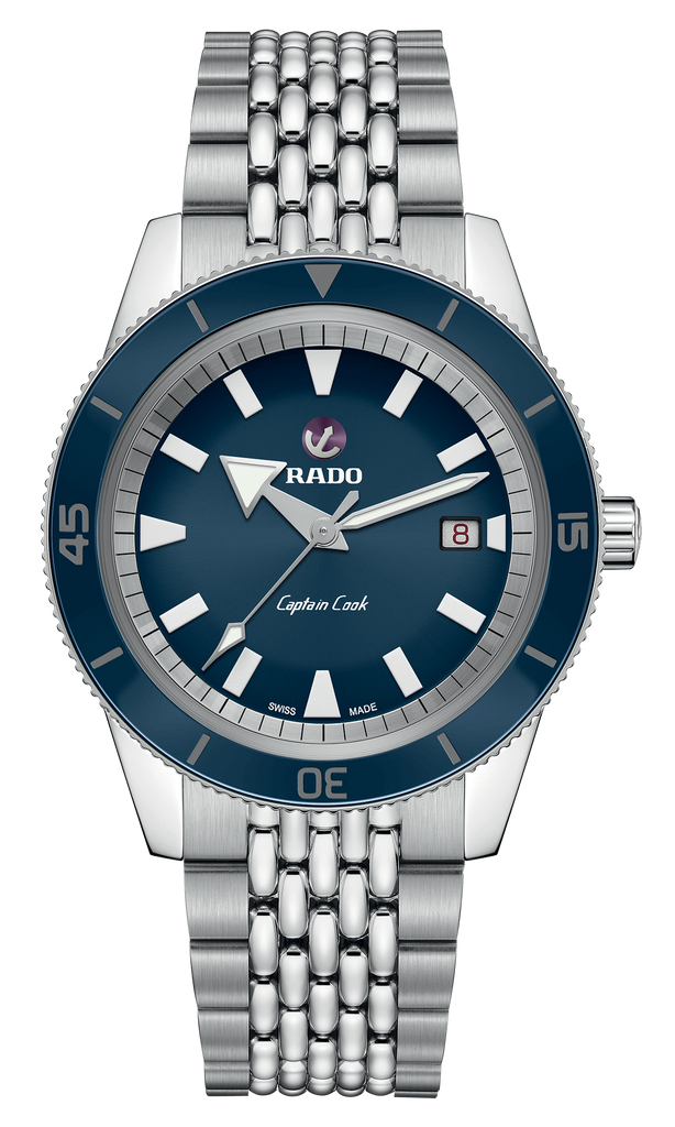 RADO Captain Cook Automatic 42mm Stainless Steel Mens Watch