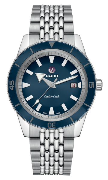 RADO Captain Cook Automatic 42mm Stainless Steel Mens Watch