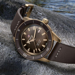 RADO Captain Cook Automatic Bronze 42mm Brown Dial Men's Watch R32504306