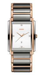 RADO Integral Diamonds 31mm Plasma Ceramic-Rose Gold Men's Watch R20140712