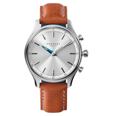 Kronaby Sekel 38mm Smartwatch Brown Strap Unisex Watch S0658/1