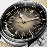 Longines Legend Diver 42mm Beige Dial Men's Watch L37744302