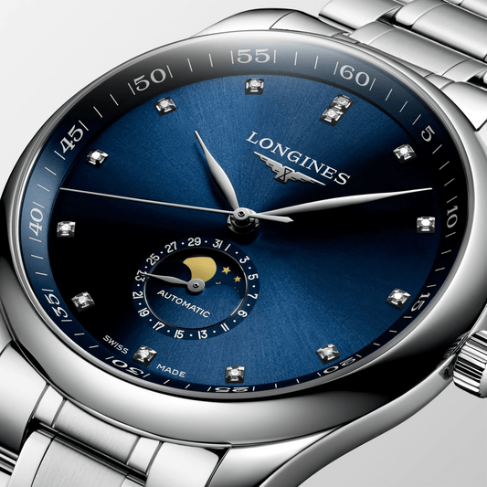 Longines Master Collection 42mm Moonphase Blue Dial Men's Watch L29194976