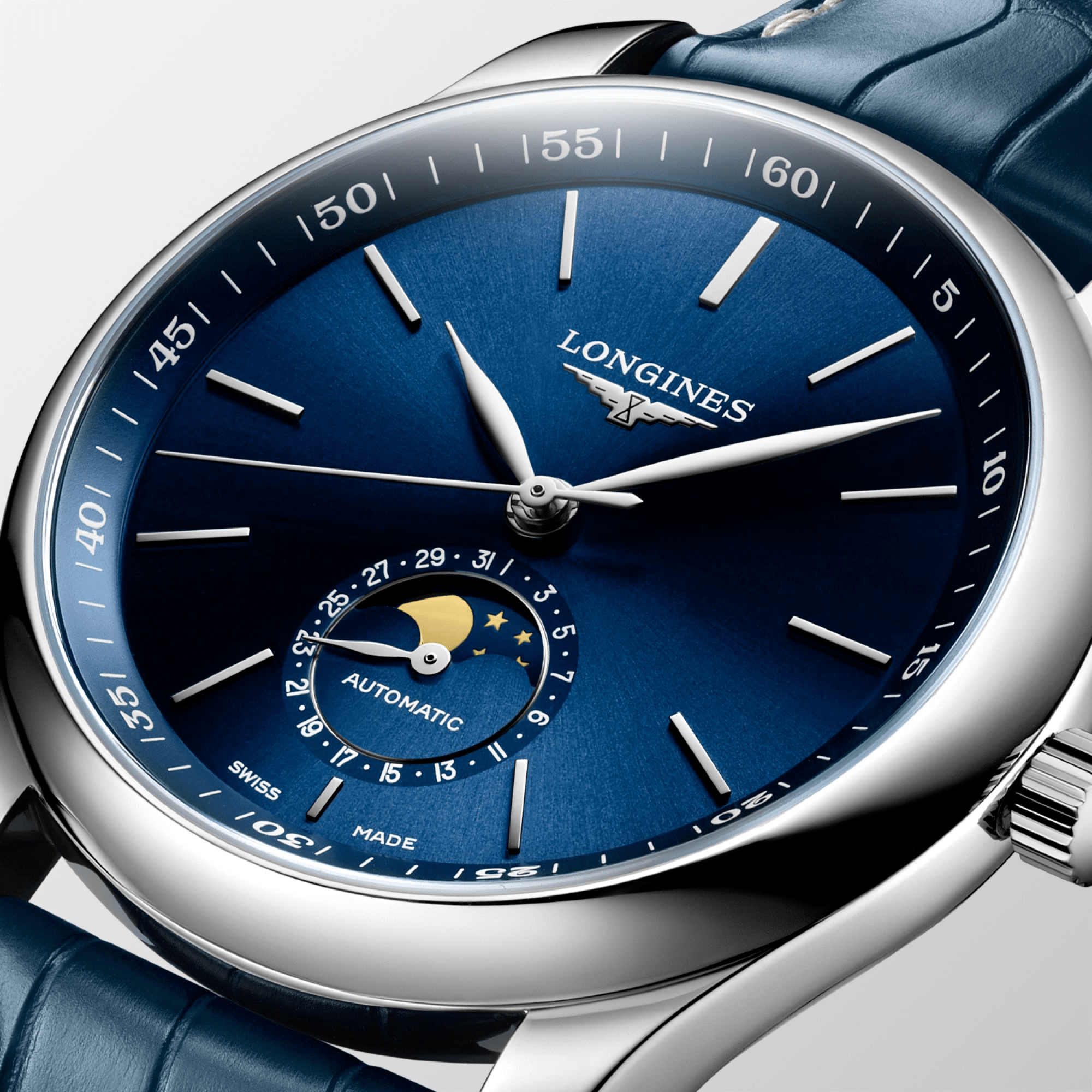 Longines master 2025 collection blue dial