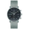 Junghans Form C Chronoscope 40mm Quartz Mesh Band Men's Watch 041/4877.44