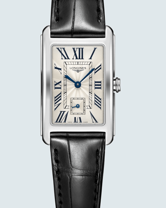 Longines DolceVita 23.3mm Rectangular Silver Dial Women's Watch L55124710