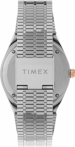 Timex Q 36mm Silver Dial Stainless Steel Bracelet Women's Watch TW2U95600